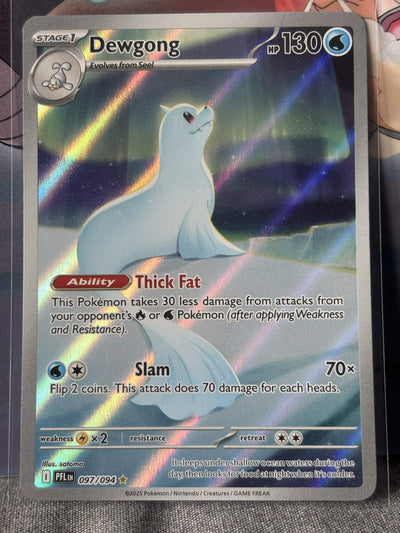 Dewgong 097/094 Rare - Pokémon TCG Scarlet & Violet