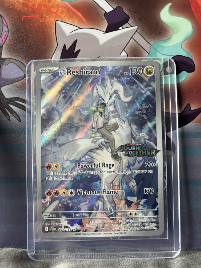 N's Reshiram - Shiny Legendary Pokémon Card | Exclusive Collectibles Edition
